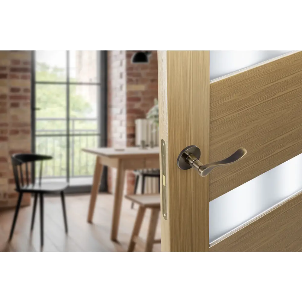 Дверные ручки EDSON EDS-46H-R2 в бронзовом исполнении 85167754 STLM-0894207 - Вид №8