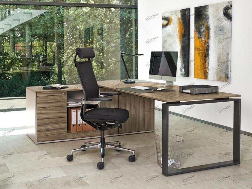 Febrü Рабочий стол со встроенной полкой sun-id-1389436