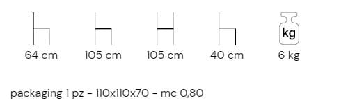Ткань мешок сад стул DRIGANI Olivia ARCH-00051345 - Вид №2