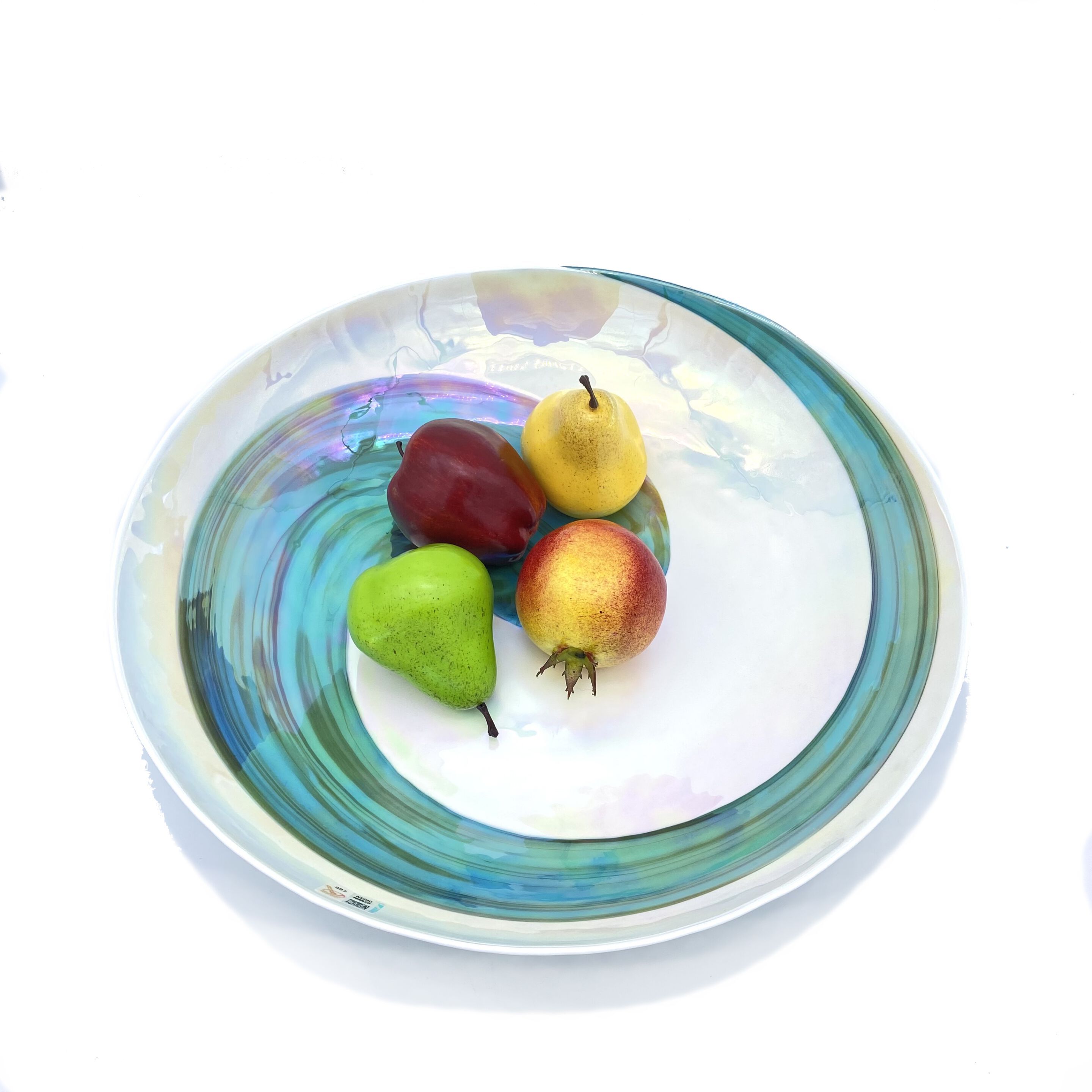 Тарелка для фруктов из муранского стекла ручной работы YourMurano Decorative Plates ARCH-00063987 - Вид №1