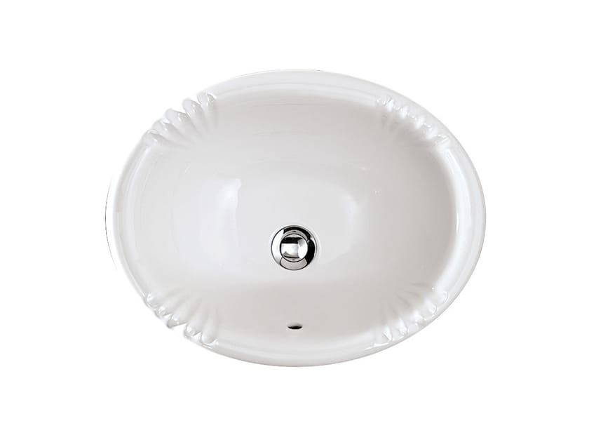 Овальный встраиваемый умывальник Devon&Devon VICTORIAN ARCH-00054799