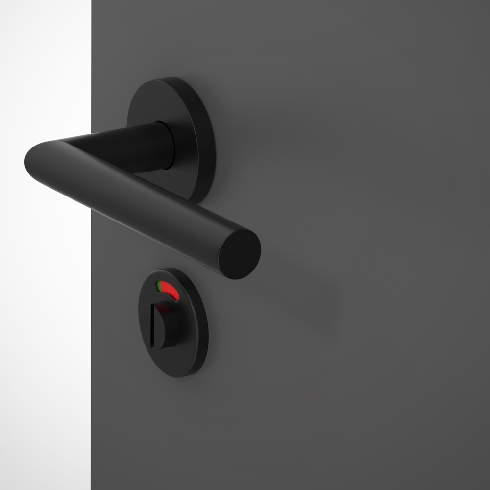 Q920-N Рычаг с косым креплением из нержавеющей стали Ø19 мм на розетке Duten  - Вид №1