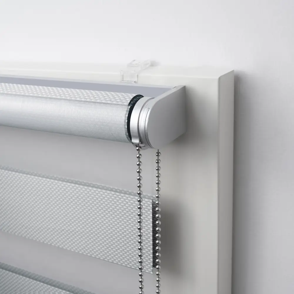 Рулонная штора день-ночь KREAFORTA Novosiberia 50×175 см серая 89408635 STLM-1581547 - Вид №3