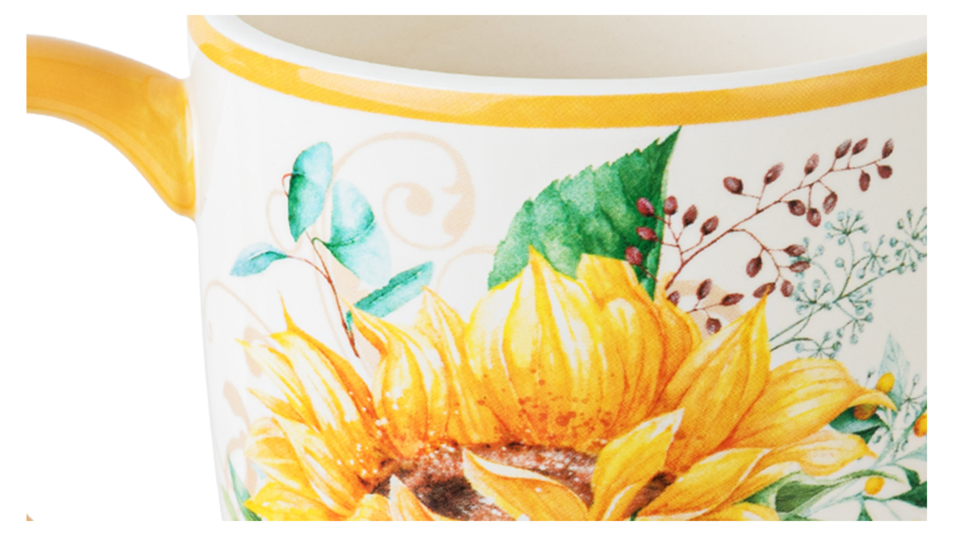 10671434 Certified International Кружка Certified Int. Подсолнухи 550мл, керамика Керамика  - Вид №2