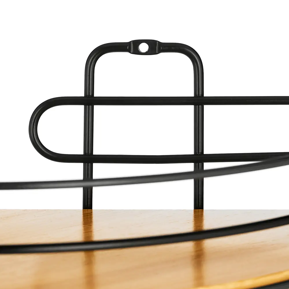 Полка угловая 21.8х21.8х32.8 см, цвет черный Santreyd Без серии STLM-2012177 - Вид №1