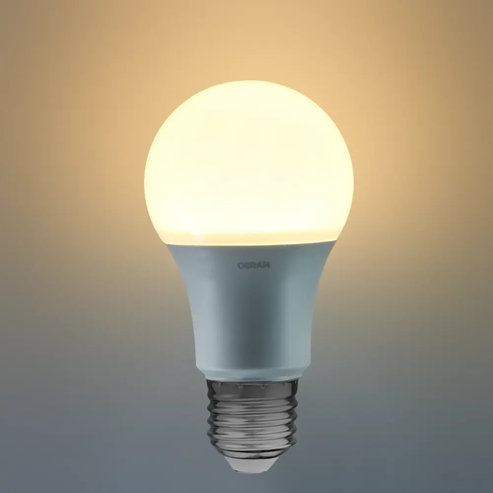 Лампа светодиодная Osram А60 E27 220-240 В 8.5 Вт груша матовая 800 лм теплый белый свет 82837657 STLM-2146407  - Вид №3