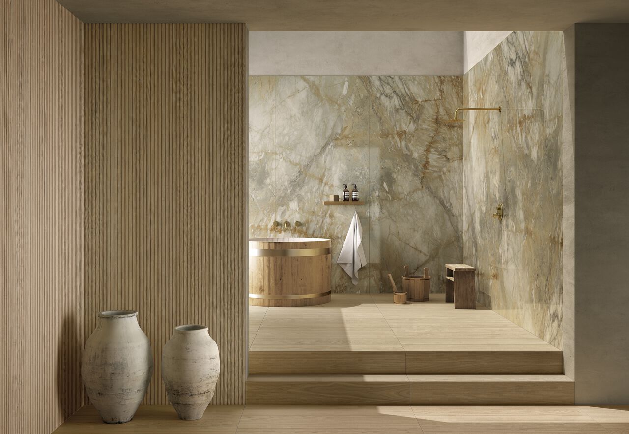 Пол / облицовка керамогранита под дерево CERAMICA FONDOVALLE Woodblock ARCH-00143823 - Вид №4