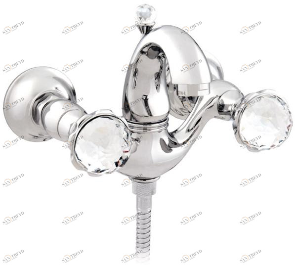 Bronces Mestre Смеситель для ванны на 2 отверстия с кристаллами swarovski® Atlantica sun-id-1370812