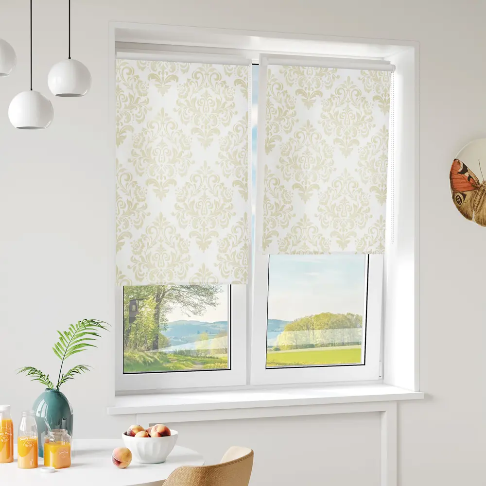 Штора рулонная Монца 160x175 см молочная MIAMOZA STLM-2130590 - Вид №2