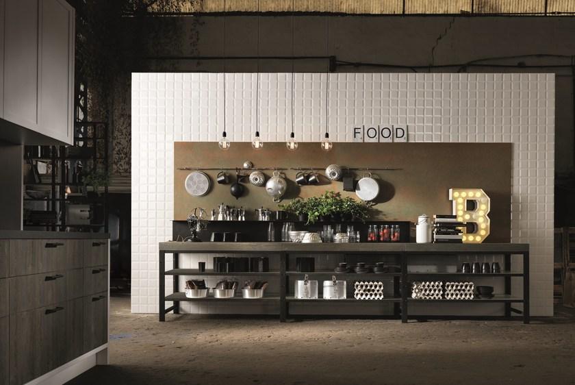 Aster Cucine Кухня с островом без ручек Factory sun-id-1429610 - Вид №6