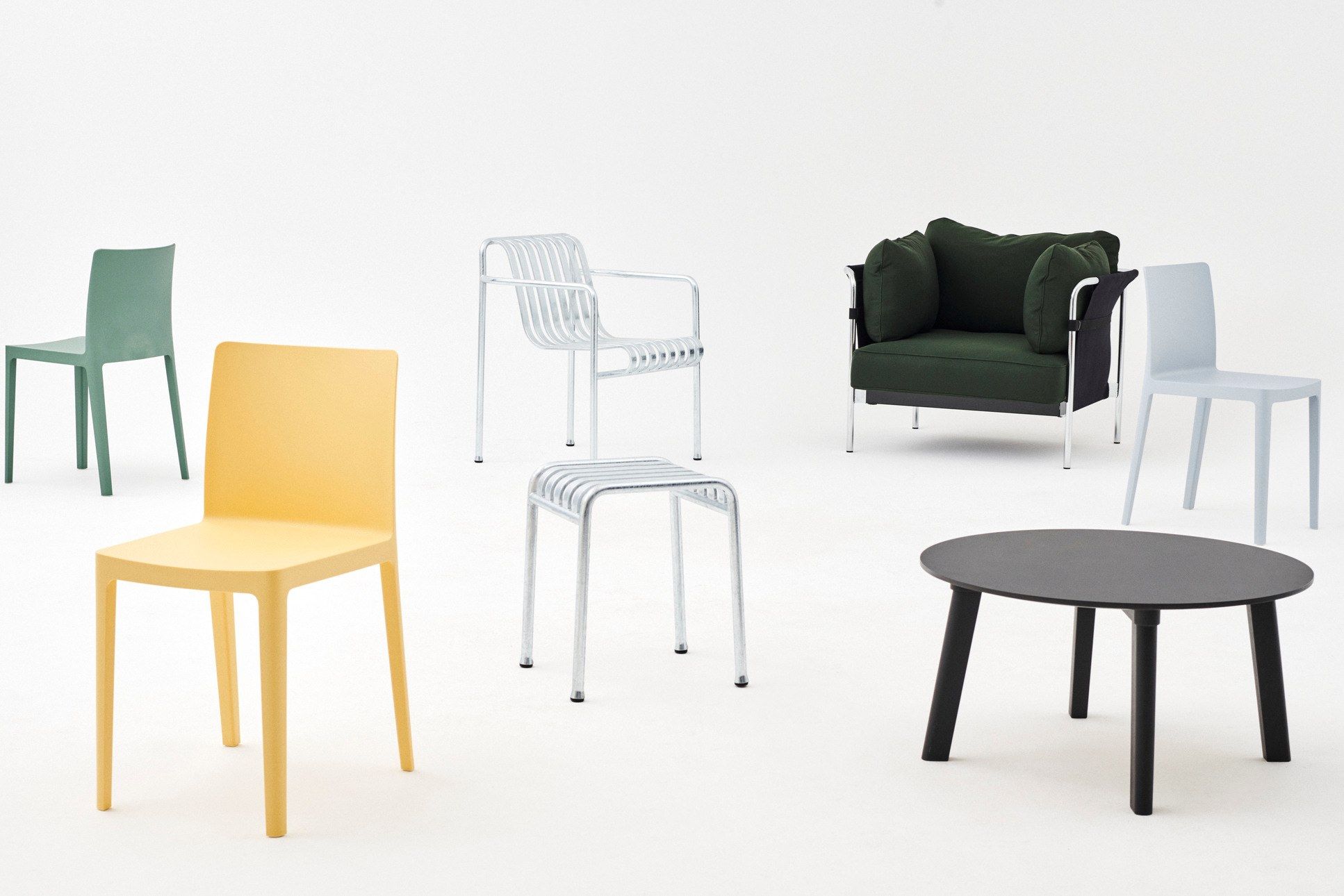 Стальной садовый стул с подлокотниками Hay Палисад ARCH-00052646 - Вид №9