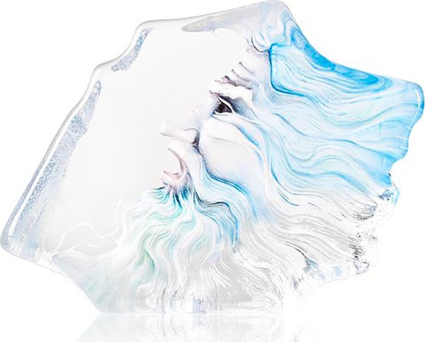 10670407 MALERAS Скульптура MALERAS Маска Посейдон 11,5см, хрусталь Хрусталь 