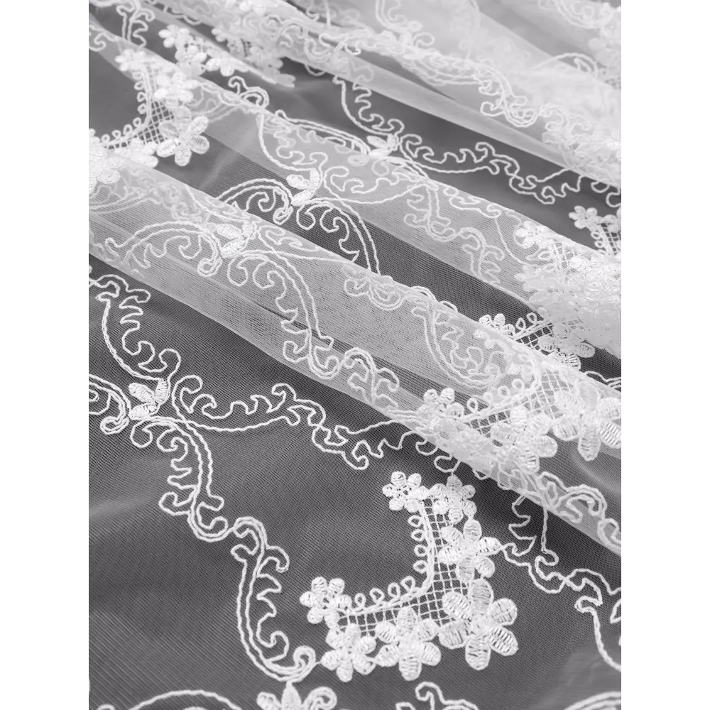 Тюль 1 м/п Корд сетка 280 см цвет кремовый ELIT HOME STLM-2040094 - Вид №4