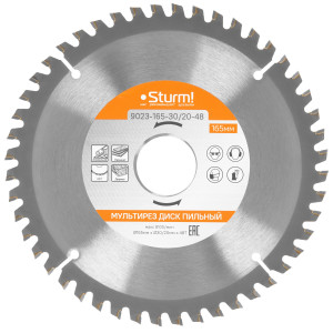 Диск пильный Sturm! 9023-165-30/20-48 9935660