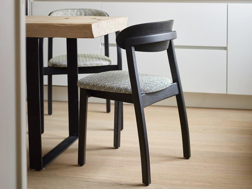 Wildspirit Деревянный стул со встроенной подушкой Arch sun-id-1435032 - Вид №4