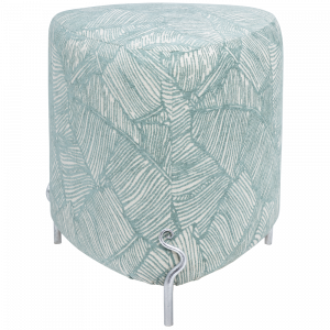 14033 Банкетка Авиньон Мята Серебро BOGACHO