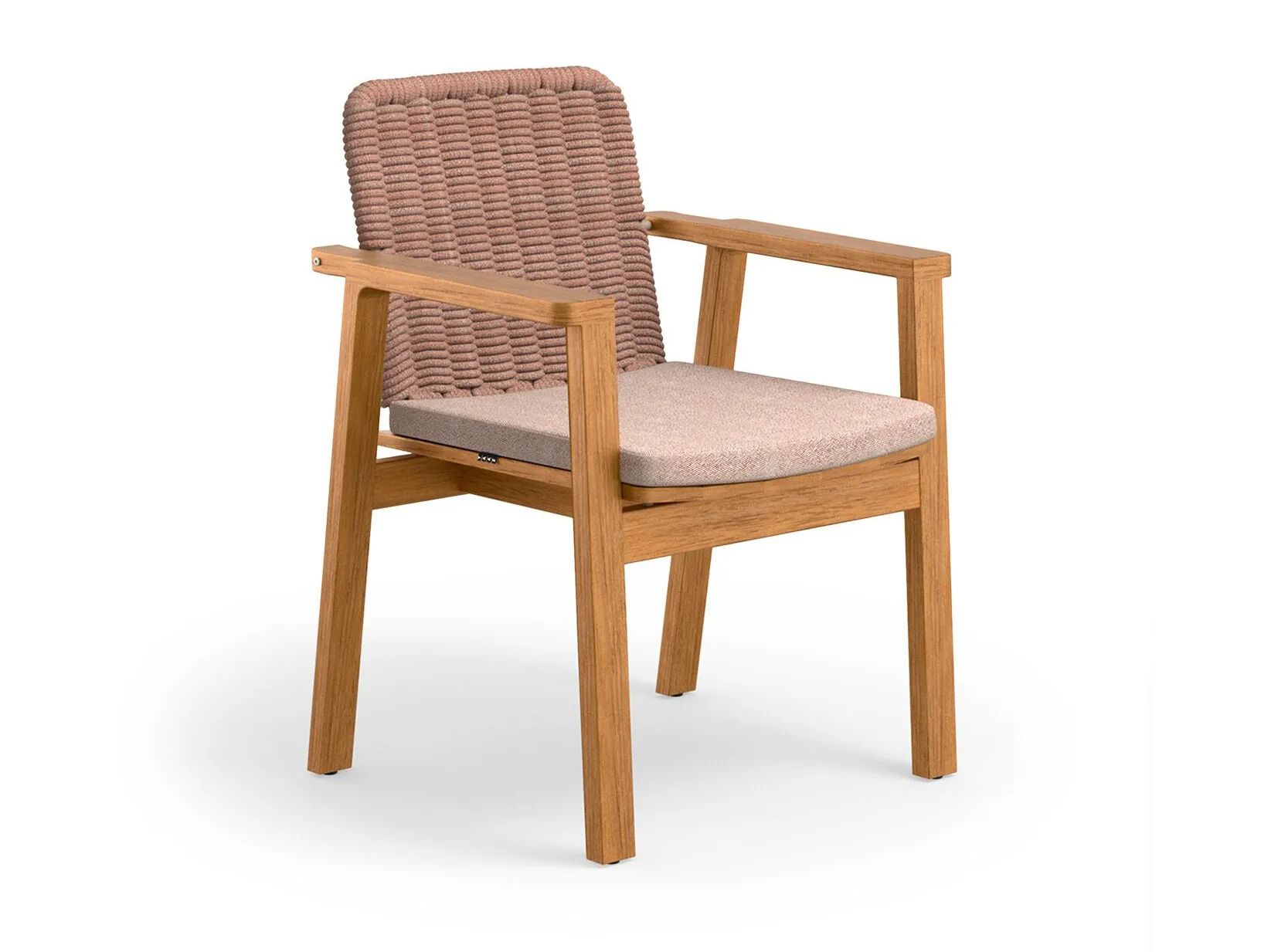 Стул для сада из тикового дерева с подлокотниками YAAZ Denk ARCH-00111223