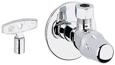 Вентиль угловой 1/2 дюйма GROHE Atlanta, хром (22917000) Spare Parts