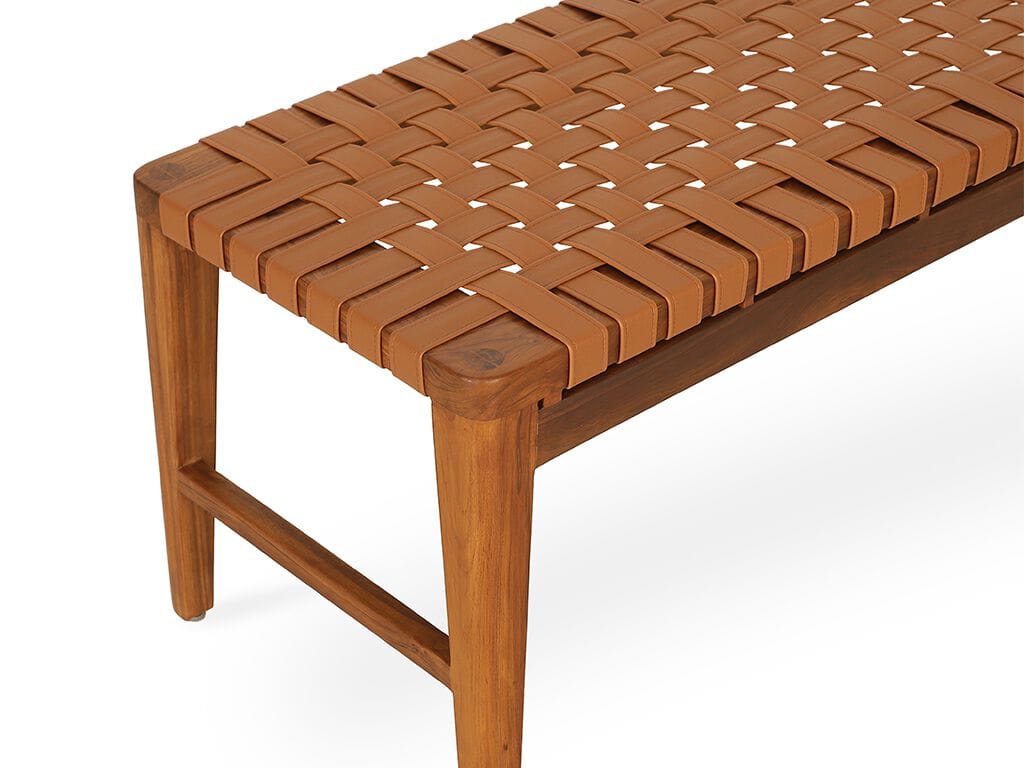Скамейка из тикового дерева Alankaram PASKI ARCH-00022184 - Вид №2