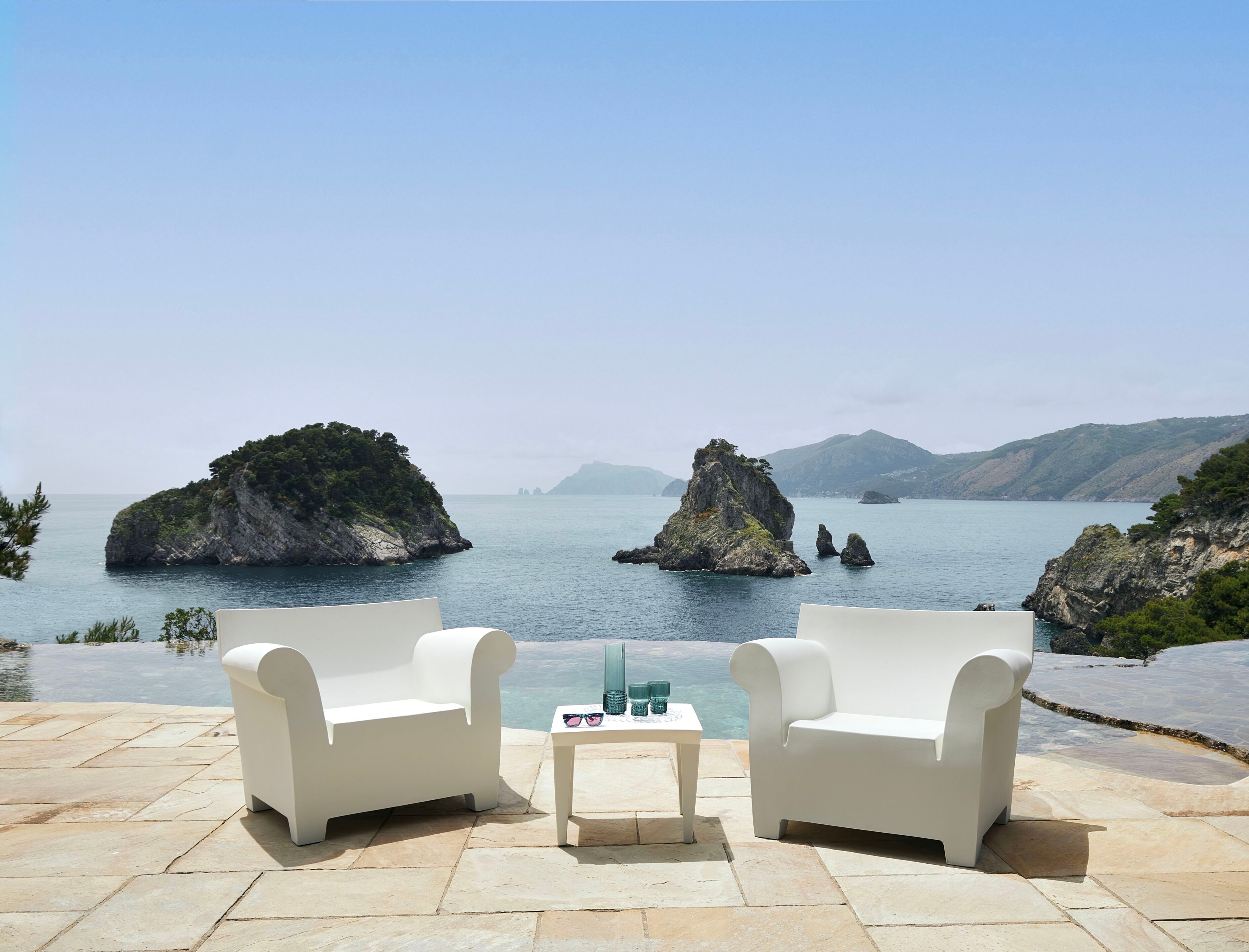 Набор бокалов для вина из инженерного пластика Kartell сюжет ARCH-00103101 - Вид №10