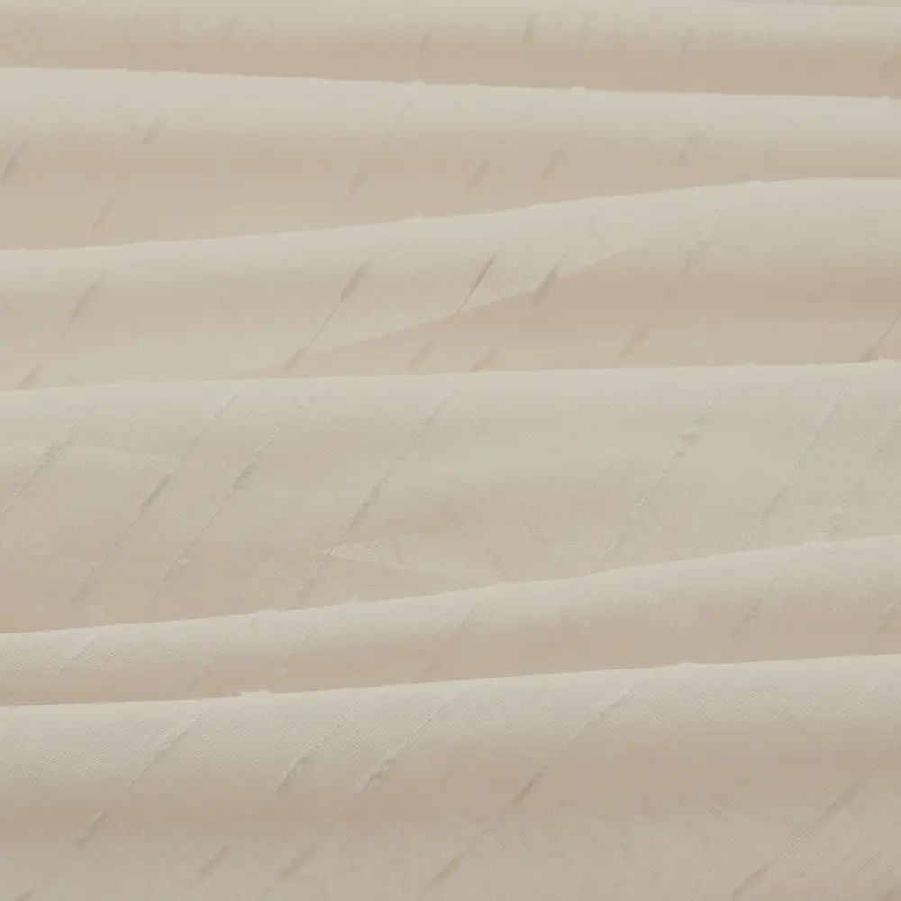 Тюль на ленте со скрытыми петлями Livia Paper2 500x280 см цвет бежевый 83367543 STLM-2044300 INSPIRE  - Вид №1