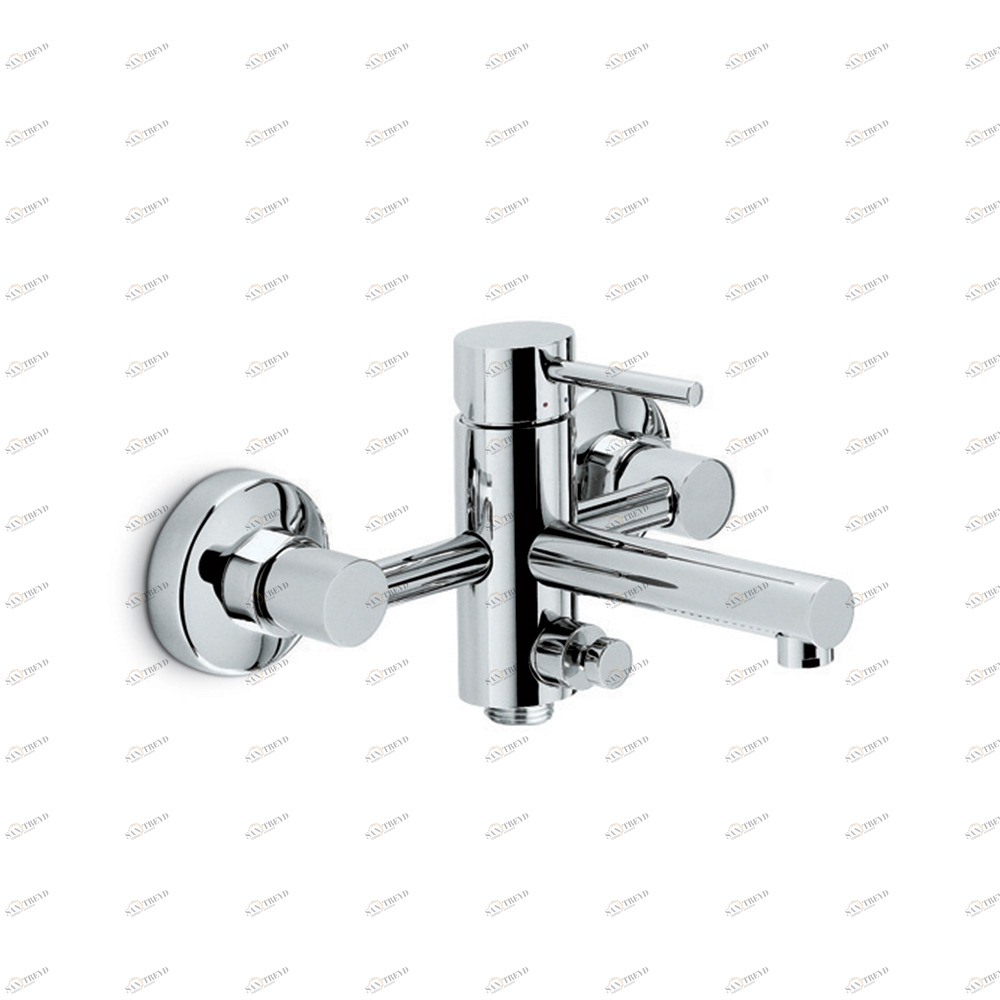 Смеситель для ванны, однорычажный, с автоматическим переключателем MINI-X NEWFORM Италия 61340