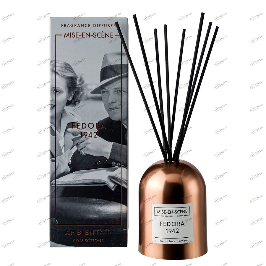 Диффузор ароматический Mise En Scene Fedora 1942 200 мл AMBIENTAIR  00-3895017 Бронза 