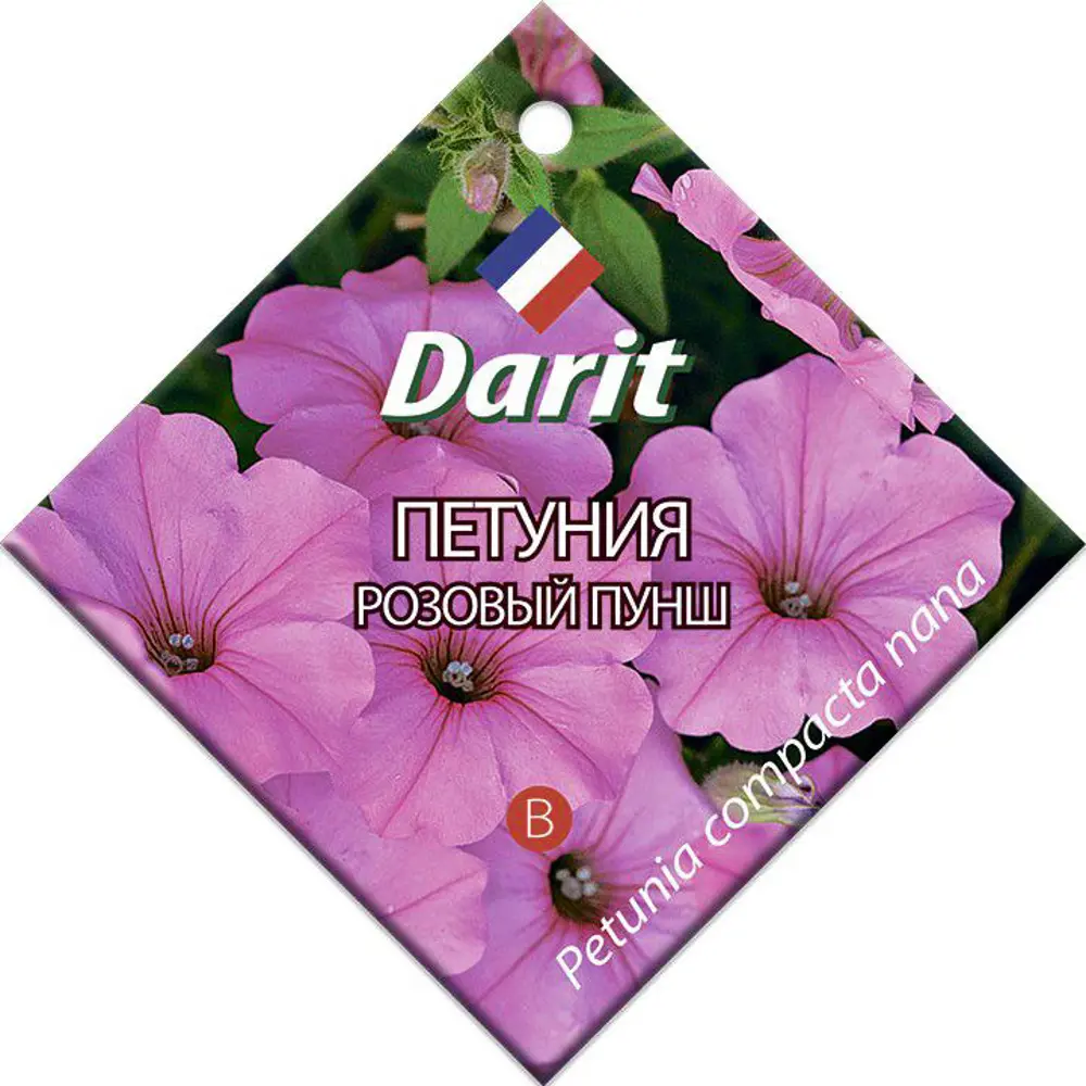 Семена цветов Darit петуния Розовый пунш 89402490 STLM-2019617 Santreyd 