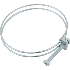 Хомут проволочный 107х114 мм, оцинкованный, 2 шт.