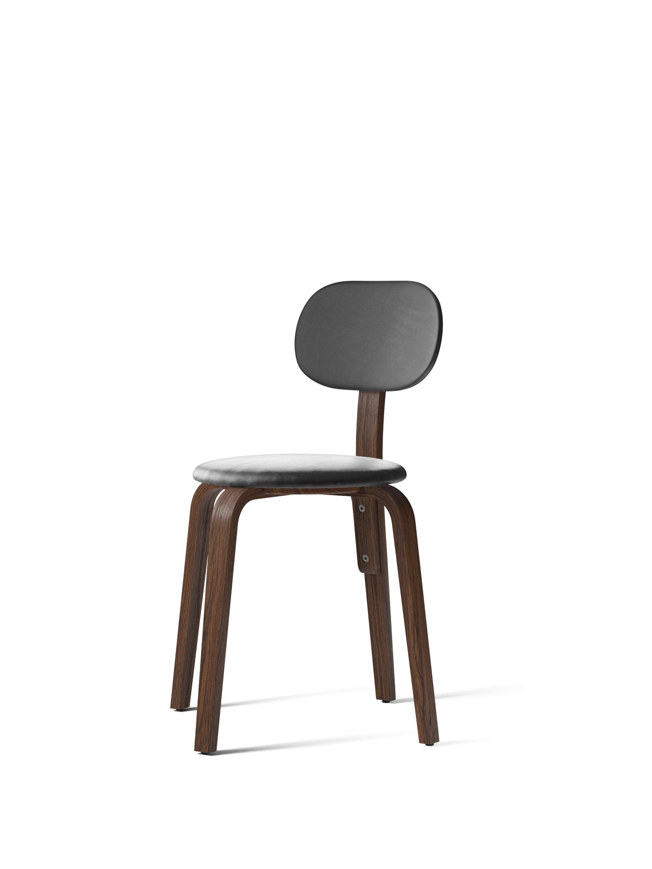 5709262043088 Afteroom Plus, Обеденный стул на деревянной основе, обитый LuceLight  - Вид №34