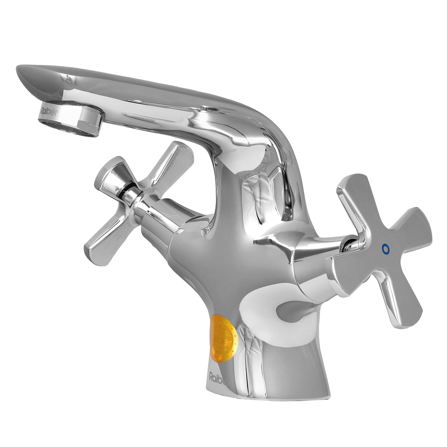 R2201 Смеситель для раковины Main с двумя рукоятками Raiber 