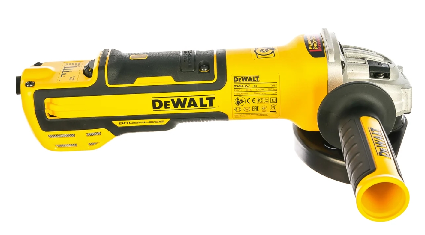 Углошлифовальная машина (УШМ) DeWalt DWE4357 5478984 STDN-0064425 - Вид №3