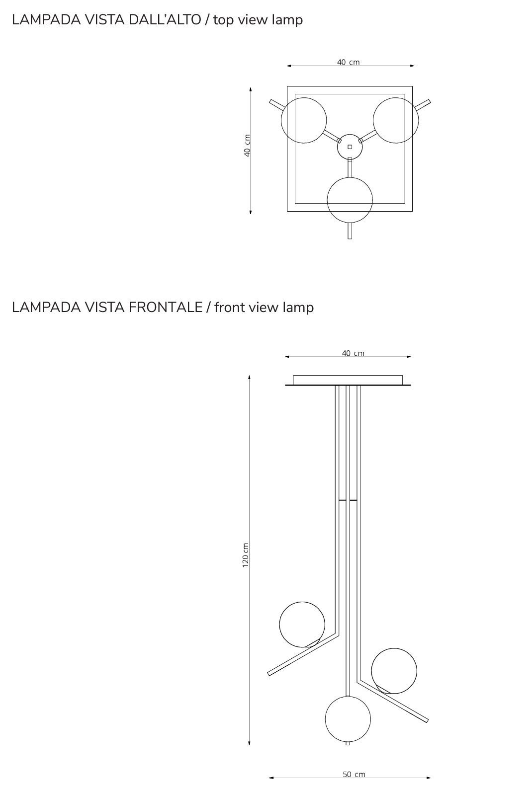 Металлический подвесной светильник RIFLESSI Додо ARCH-00111416 - Вид №3
