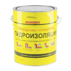 Мастика полиуретановая Alchimica Гипердесмо Классик, 6 кг, цвет зелёный