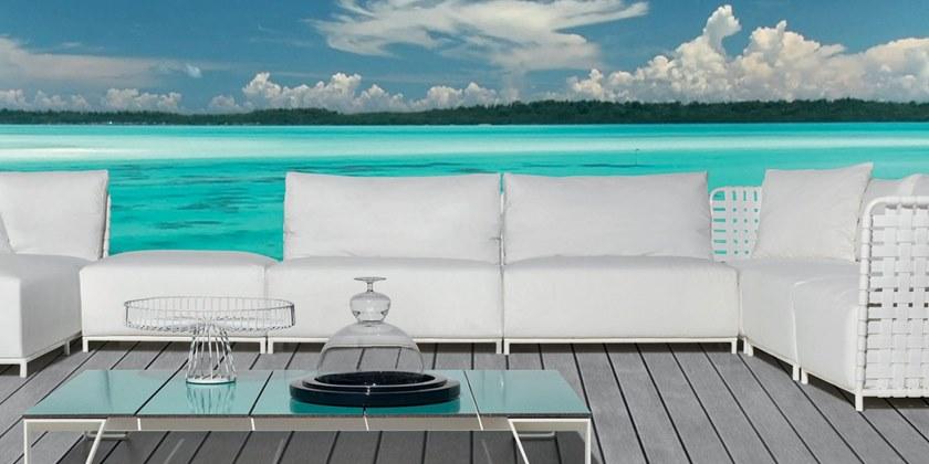 Gervasoni Садовое кресло из модульной ткани Gervasoni outdoor sun-id-1490949 - Вид №8