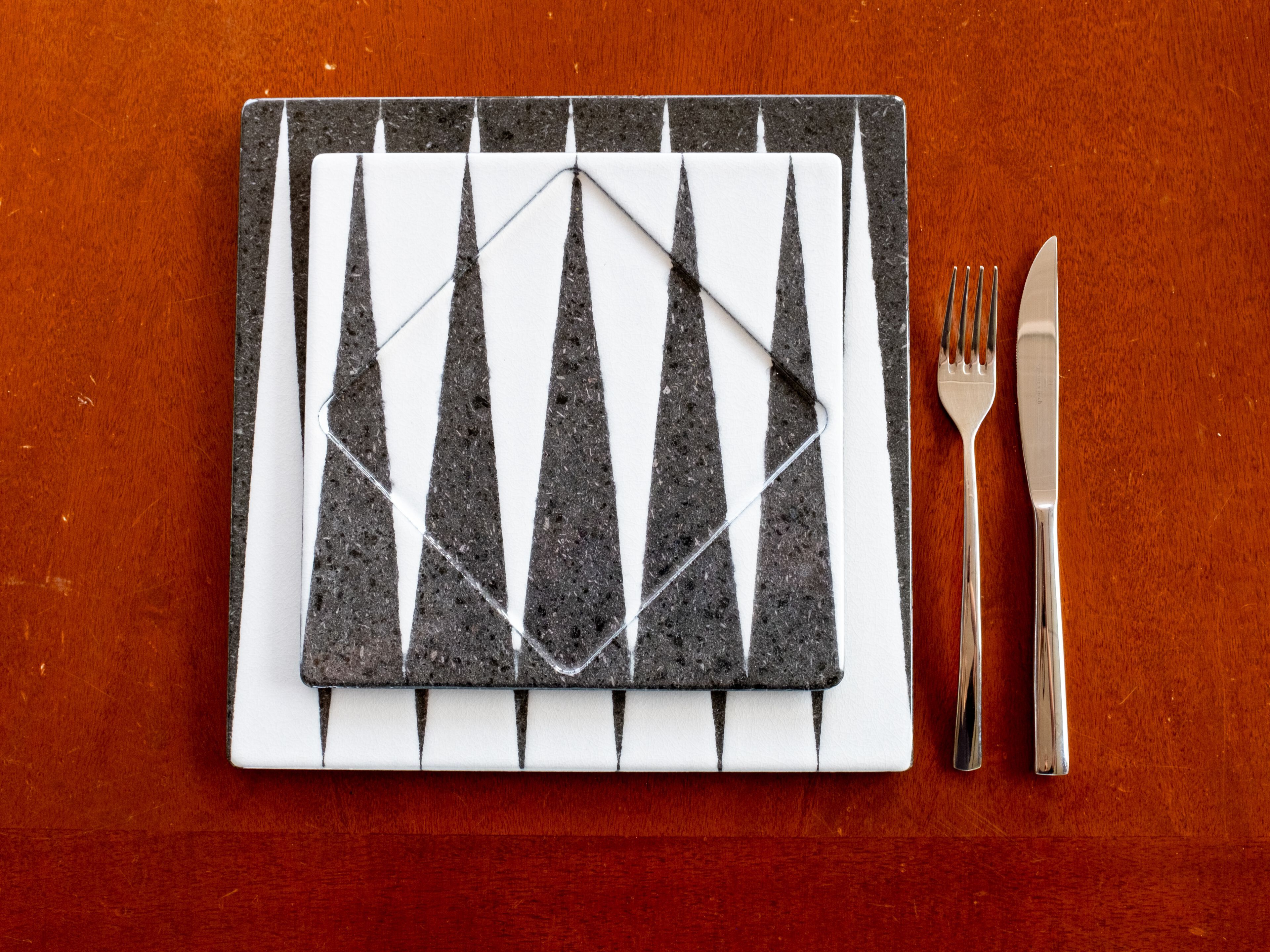 Блюдо из лавового камня Etnea Cuorelavico Tric Trac ARCH-00115328 - Вид №1