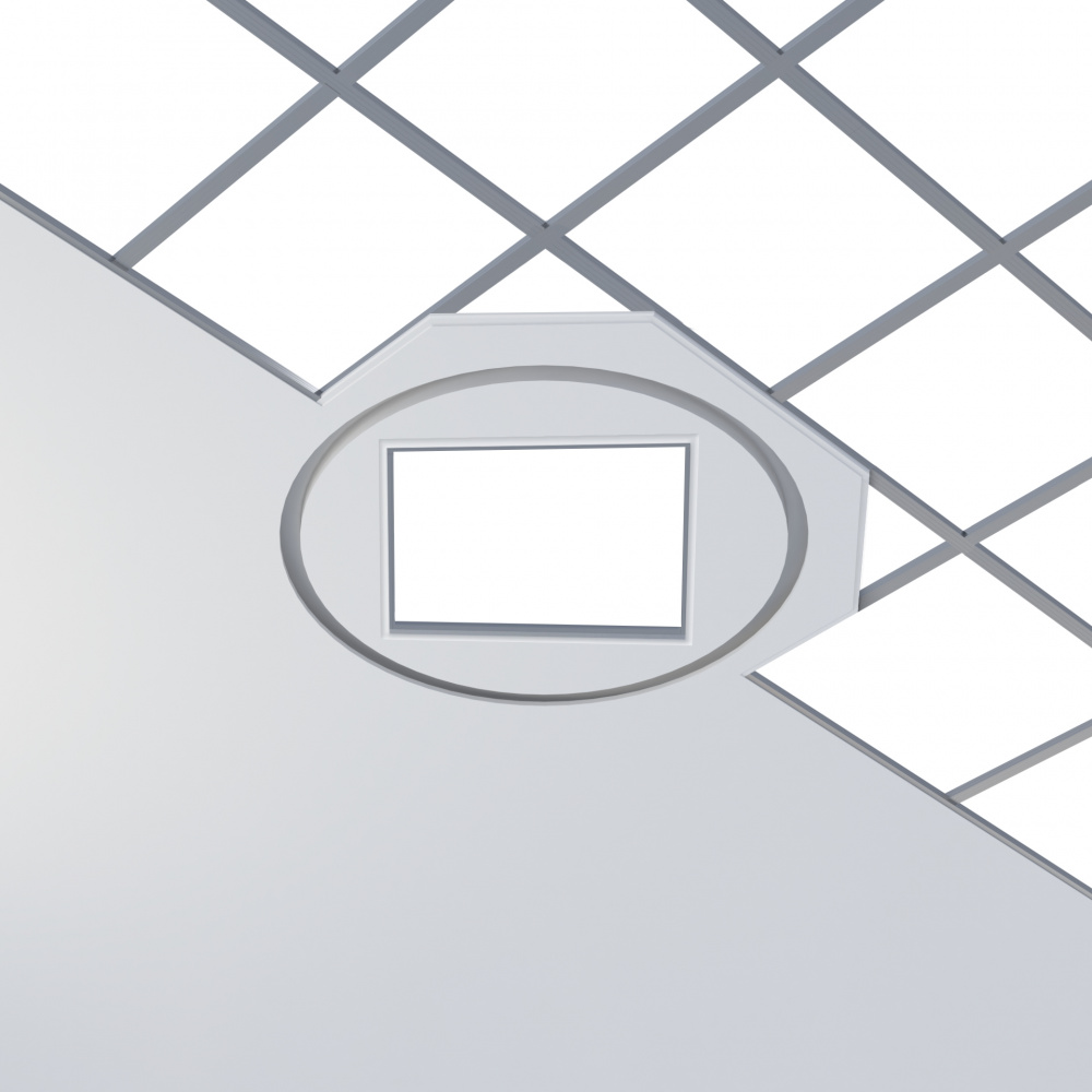 SN 632 Встраиваемый кольцевой гипсовый светильник Stellanova CALYPSO 1300  - Вид №1