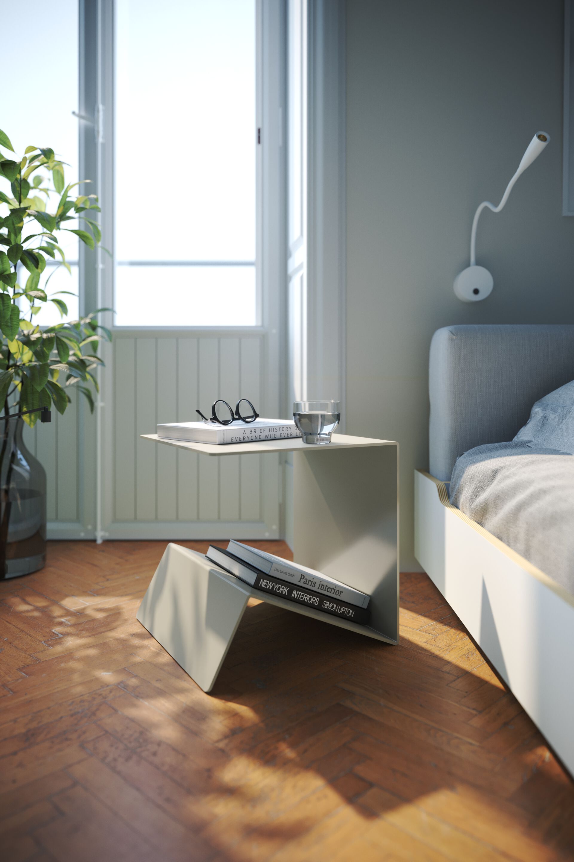 Алюминиевый журнальный столик Müller Small Living BUK ARCH-00119955 - Вид №9