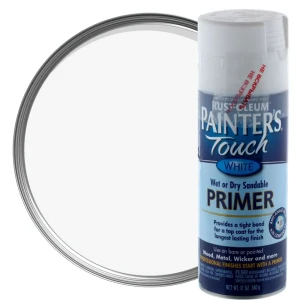 Грунт аэрозольный Paint Touch матовый цвет белый 340 г 13365973 STLM-2170150