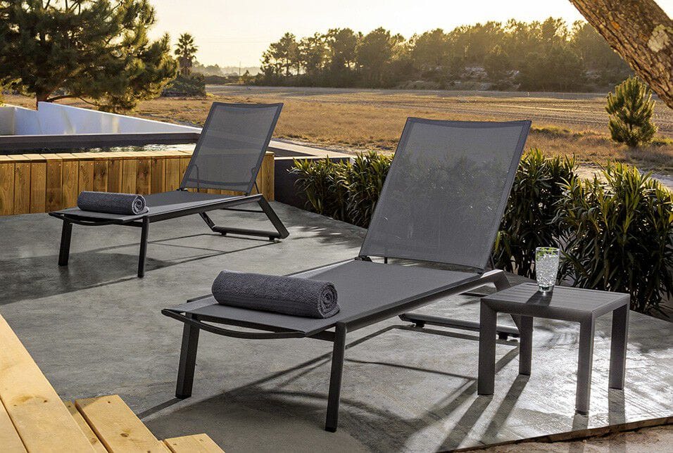 Алюминиевый журнальный столик с порошковым покрытием BIZZOTTO Cruise ARCH-00114019 - Вид №3