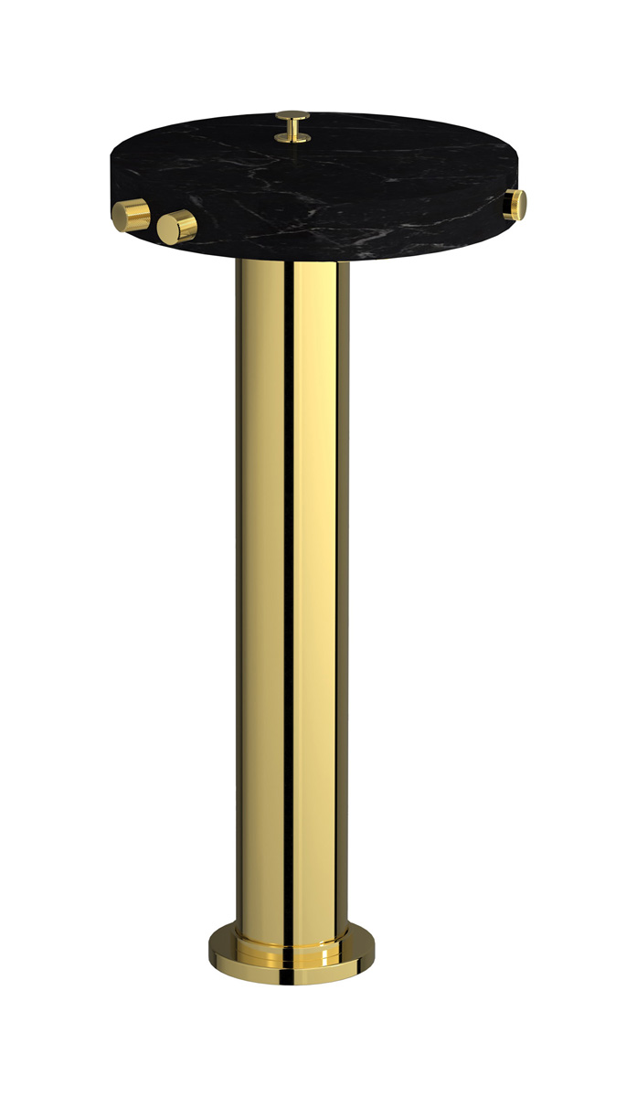 Напольный смесиель для ванны с встроенным душем. WE ARE IB mr399oo_2 Gold Marmo