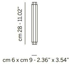Euroluce Lampadari Настенный светильник из металла Castel sun-id-1507149 - Вид №1
