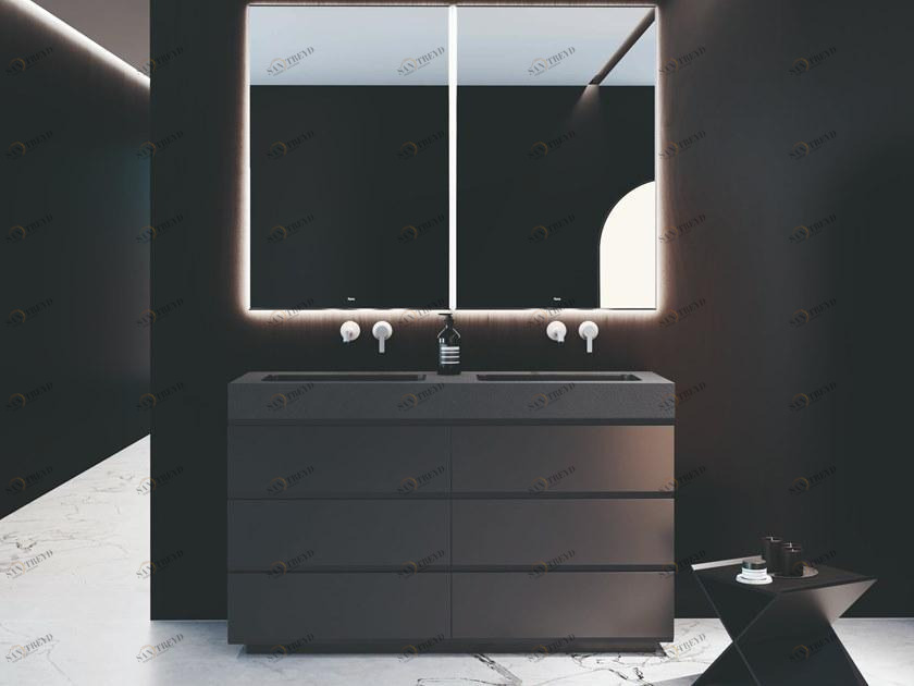 Fiora Мебель для умывальника из полиуретана с ящиками Making sun-id-1361742