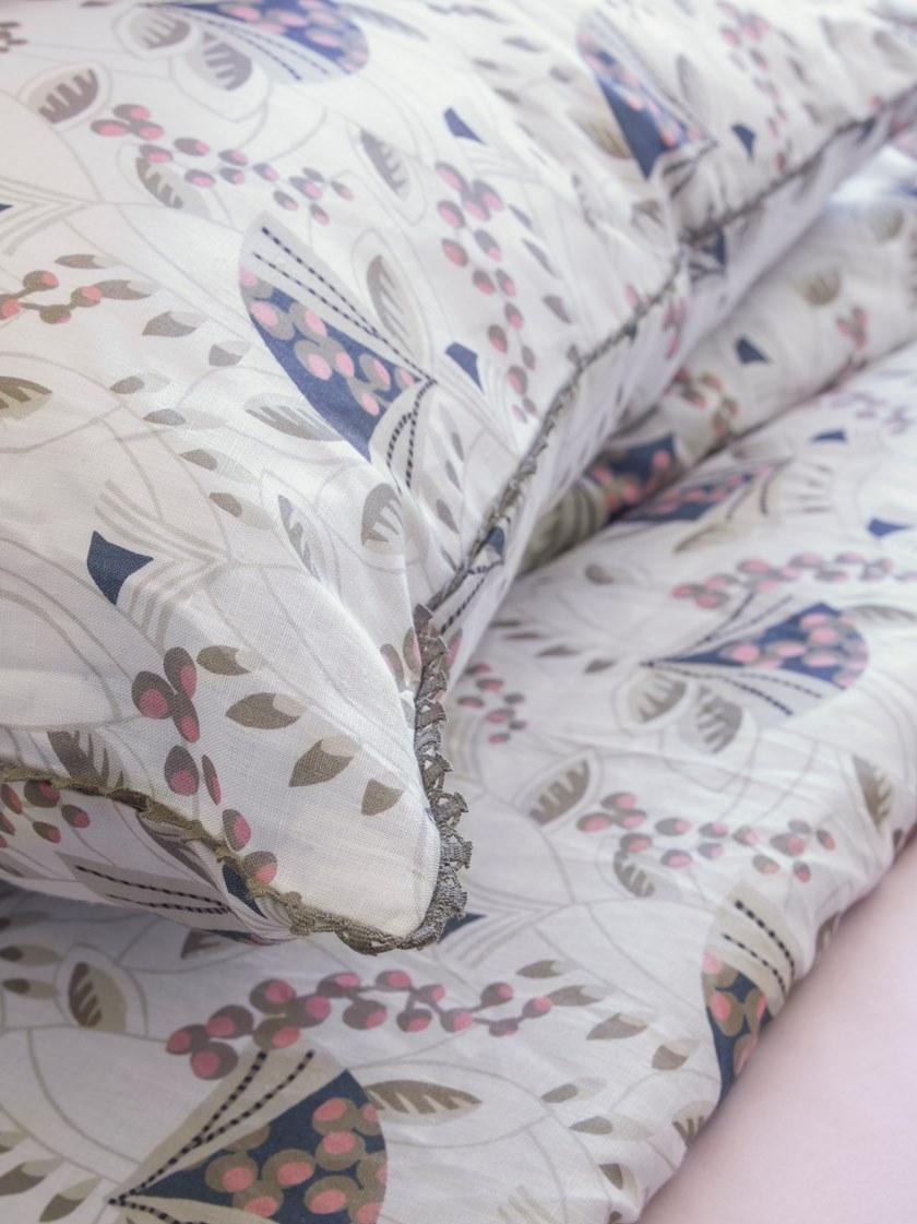 Alexandre Turpault Покрывало из набивного льна с цветочными мотивами Tiffany sun-id-1410478 - Вид №1