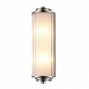 Настенный светильник Newport 3292/A NEWPORT ПОД СТАРИНУ 118722 Никель;прозрачный