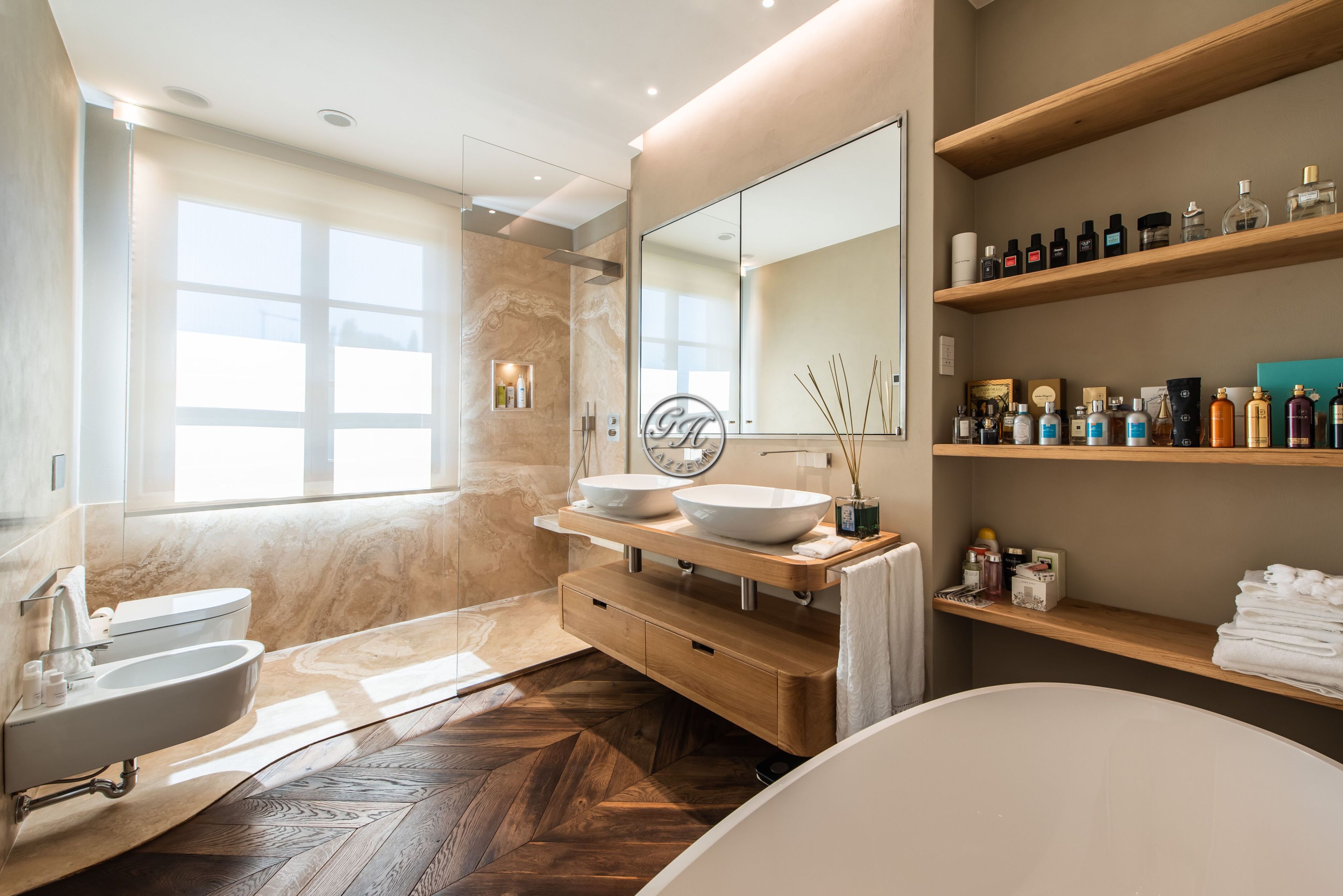 Полная мебель для ванной комнаты GH LAZZERINI Bagno 26 ARCH-00083715 - Вид №1