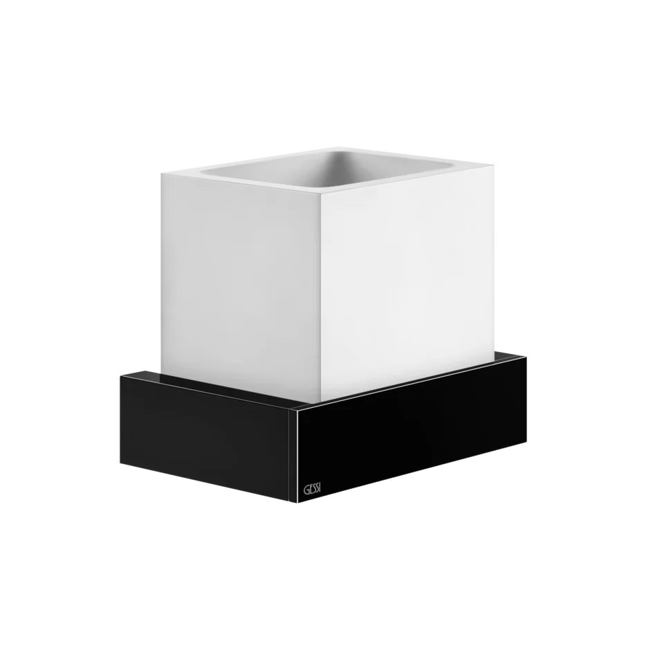 Держатель стакана 20807 706 Gessi Inverso ЧЕРНЫЙ МЕТАЛЛ PVD 20807706