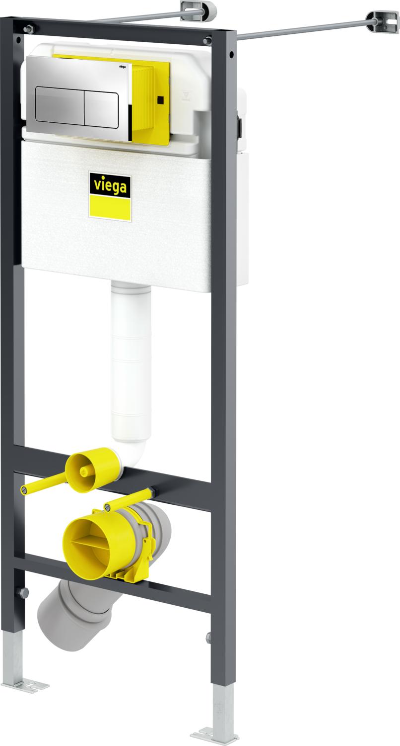 Viega Элемент для унитаза Prevista Dry 8524.12 (792848) 792 848