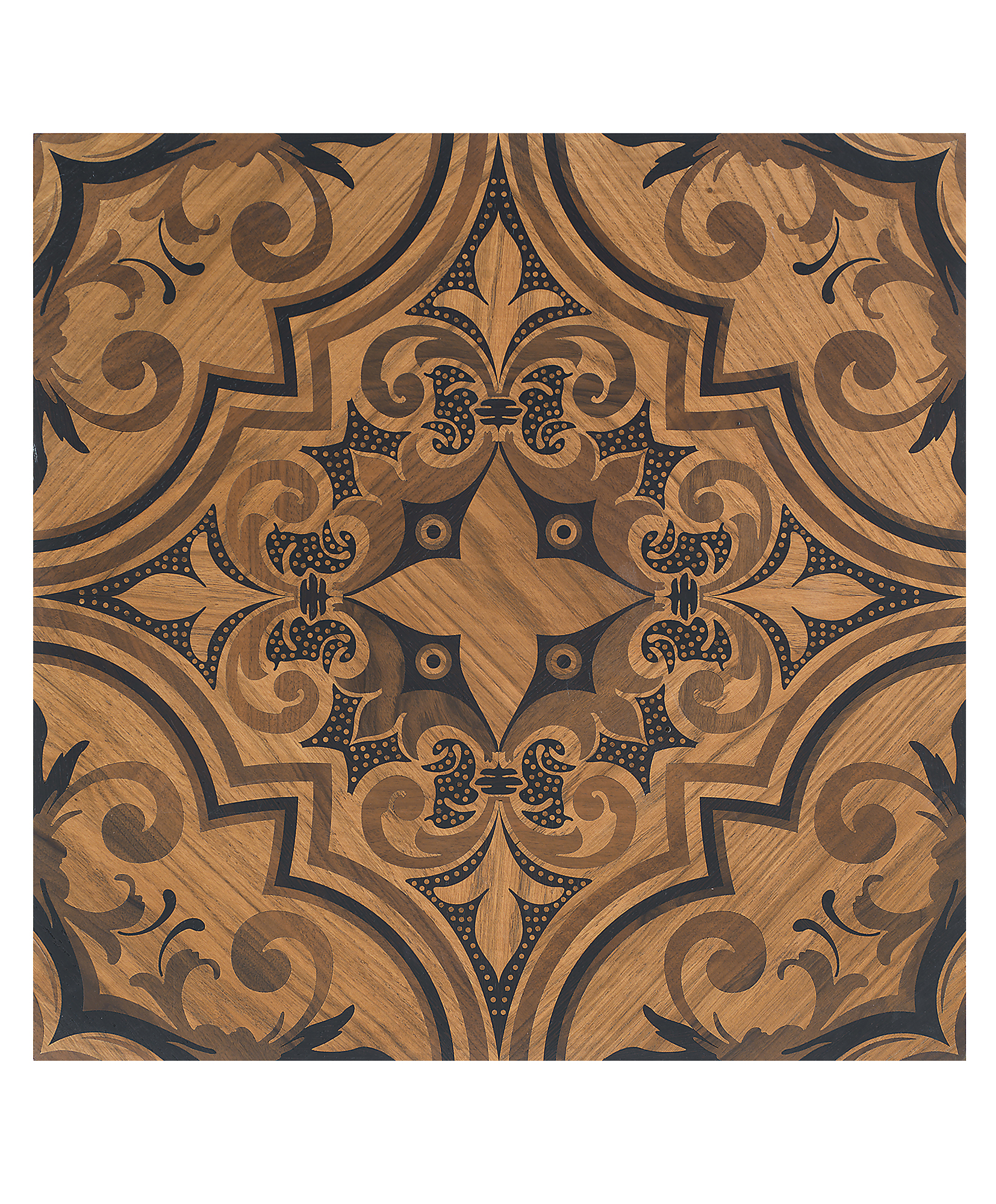 Quad10 Tifernoit Виктория - дуб, венге и орех Parquet - Вид №1