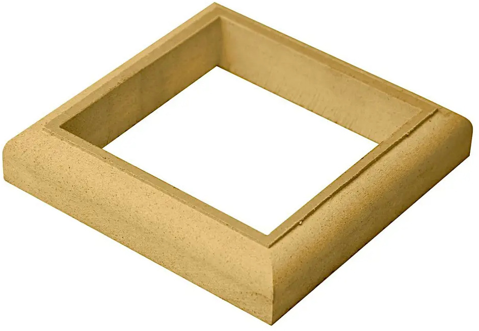 91680643 Крышка столба нижняя ДПК Faynag Wood Орех 130x130мм STLM-1014749